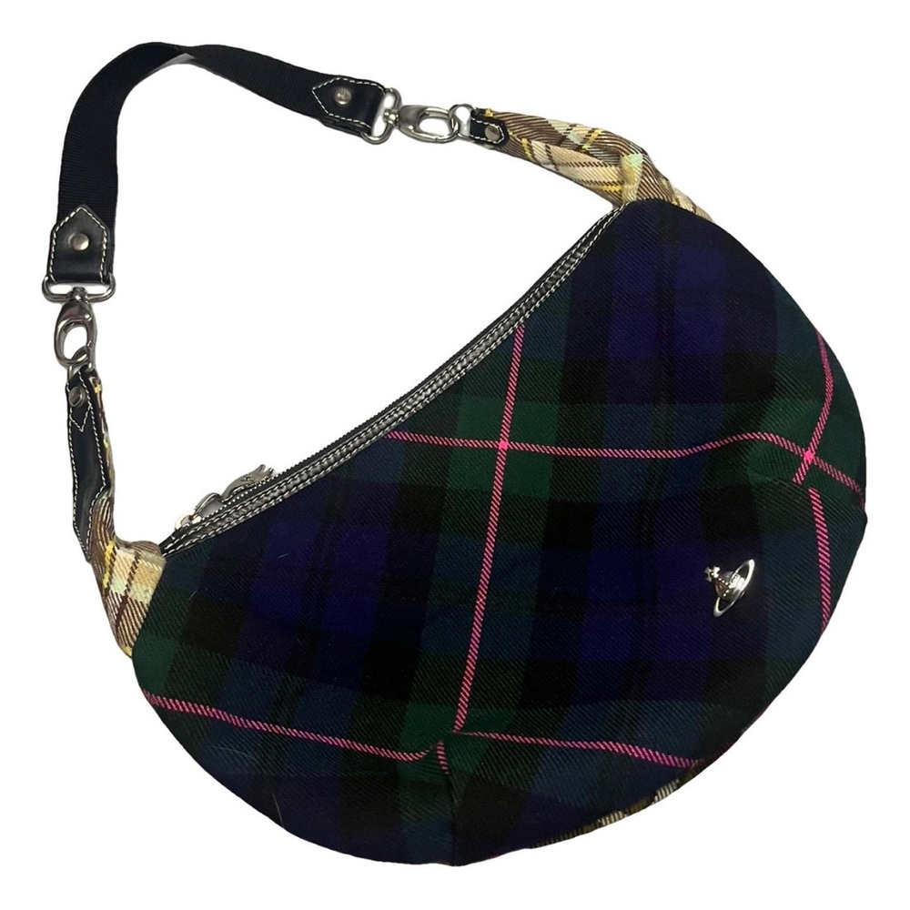 SOLD! Vivienne Westwood Vintage Y2K Tartan Cashmere Hobo Bag - RARE AF!